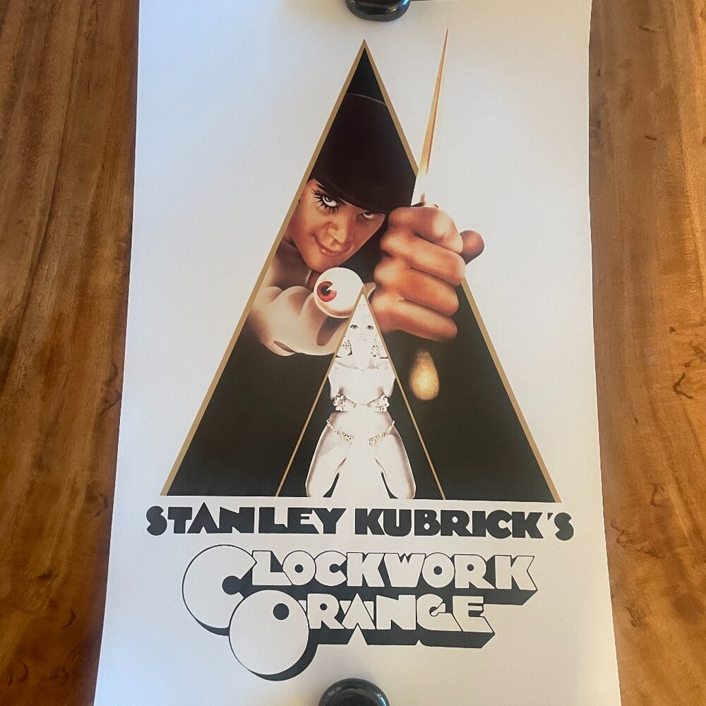 Clockwork Orange Poster Stanley Kubrick